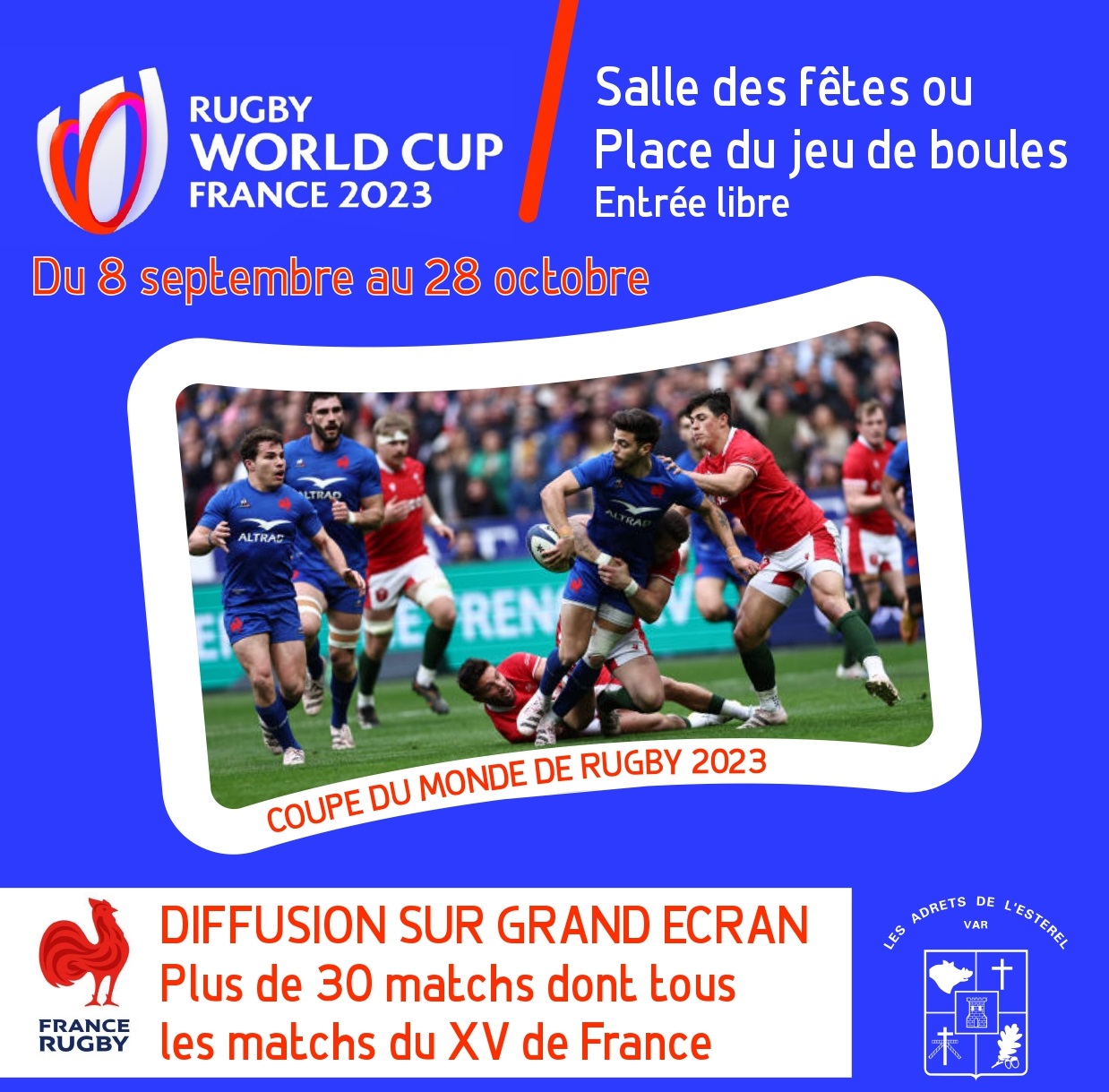 Planning Diffusion Des Matchs De La Coupe Du Monde De Rugby 2023