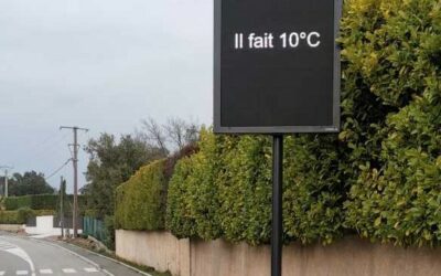 De nouveaux panneaux d’information  aux Adrets