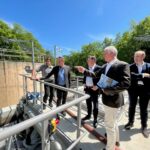 29/04/22 – Visite du Super réservoir Planestel et de la nouvelle Station d’épuration