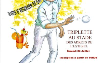 23/07/2022 – Tournoi de Pétanque Trophée Emile Zordan