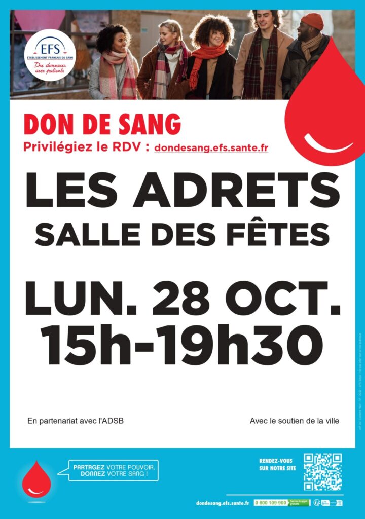 28/10/24 – Don du Sang