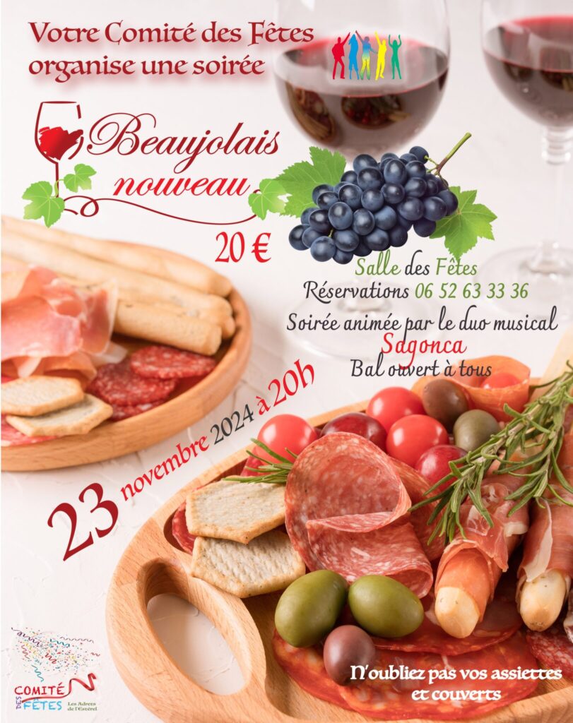 23/11/2024 – Soirée Beaujolais