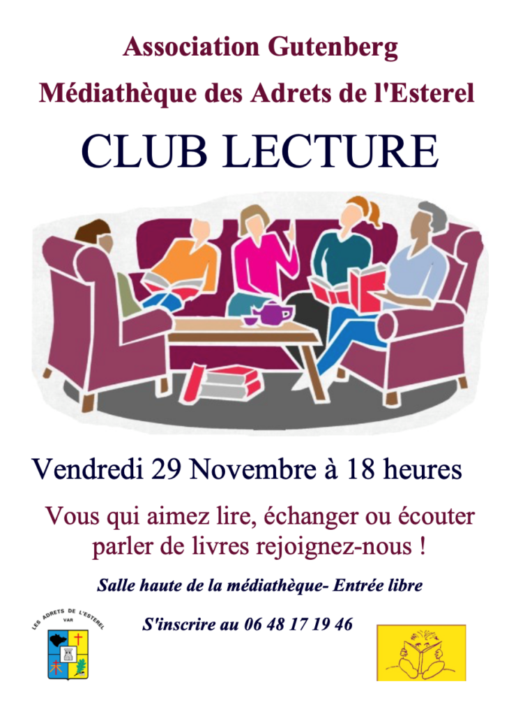 29/11/2024 Club de lecture