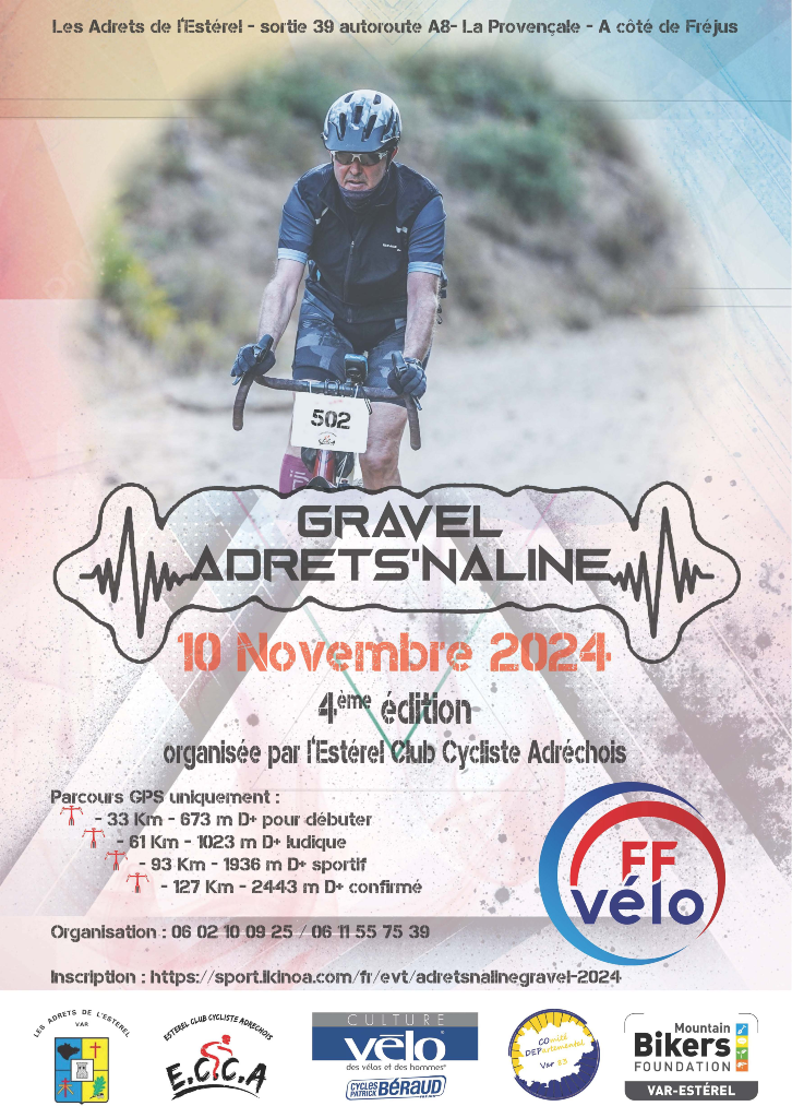 10/11/24 – Adrets’ Naline Gravel (Randonnée VTT)