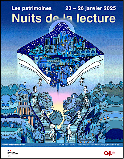 24/01/25 – NUITS DE LA LECTURE 2025 