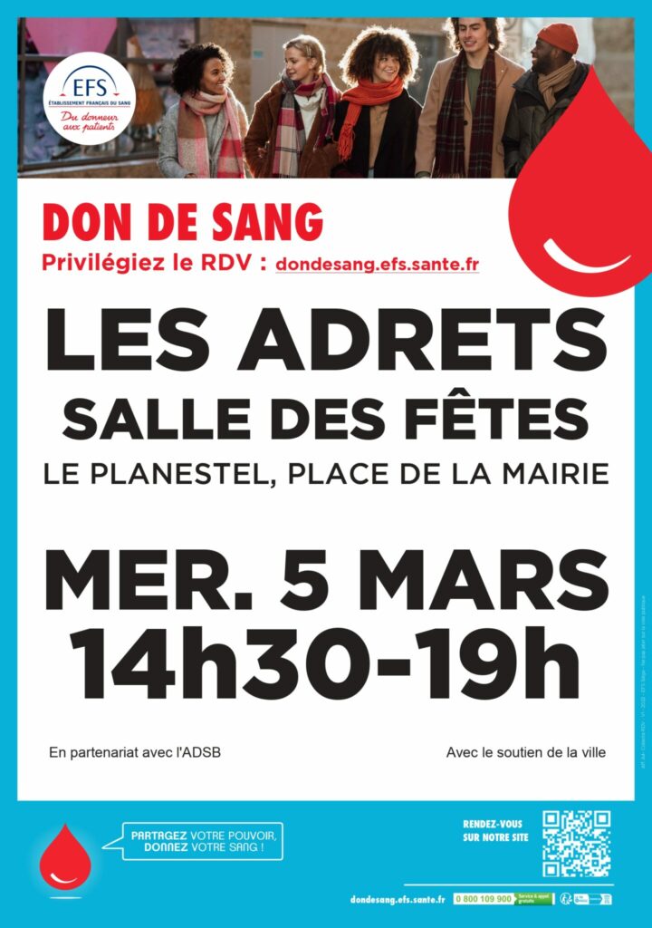 05/03/2025 – Don du Sang