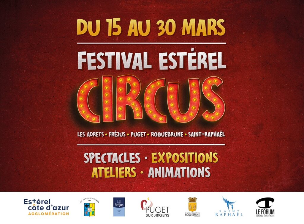 15 au 30/03/25 – Festival Estérel Circus