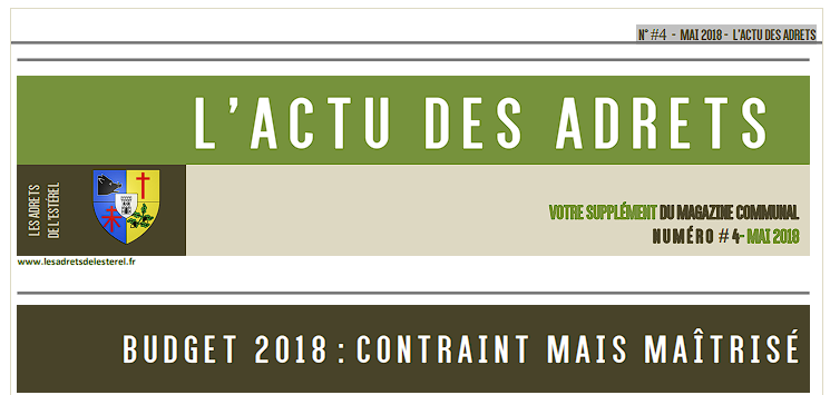 L’actu n°5: Janvier 2019