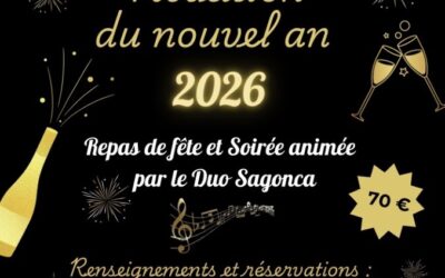 31/12/2025 – Soirée du réveillon
