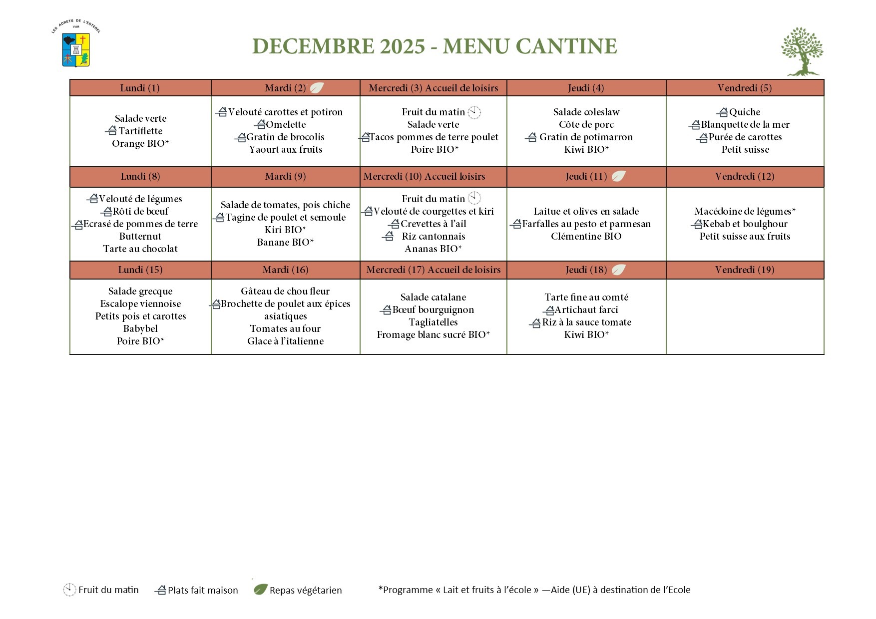 2025-12 Menu Cantine (Décembre)