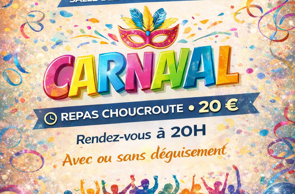 07/03/2026 – Soirée Carnaval