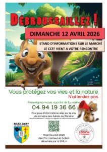 12/04/2026 – Le CCFF à la rencontre des habitants pour prévenir les feux de forêt