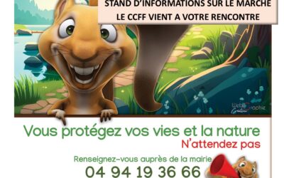 12/04/2026 – Le CCFF à la rencontre des habitants pour prévenir les feux de forêt