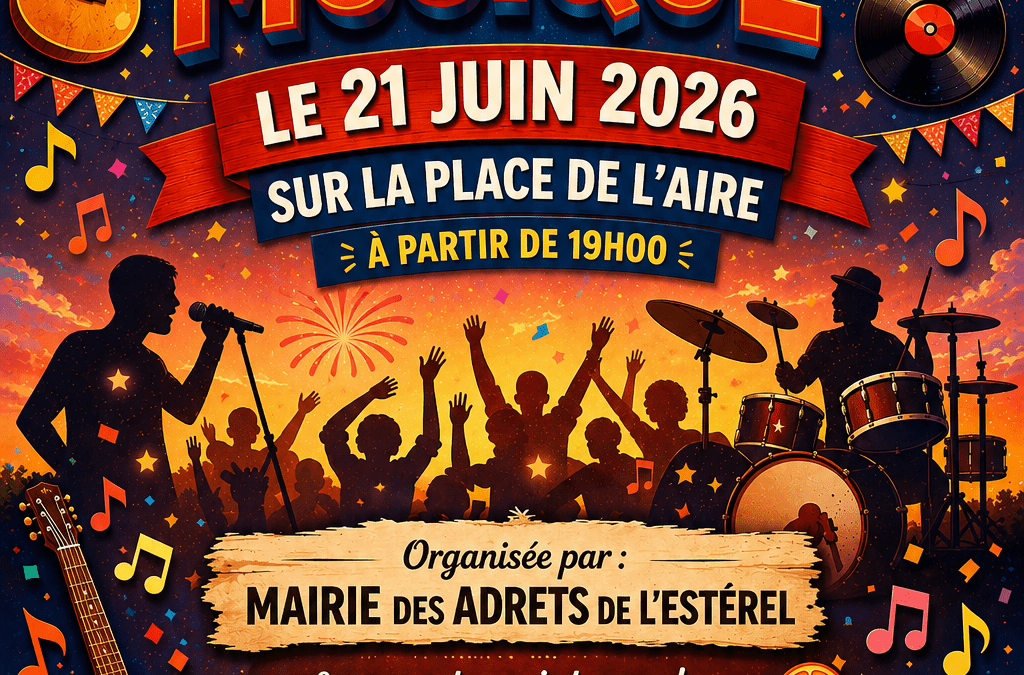 21/06/2026 – Fête de la musique