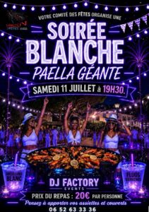 11/07/2026 – Soirée blanche