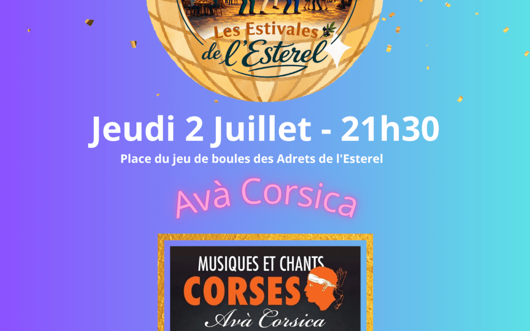 02/07/2026 – Concert « gratuit » Avà Corsica