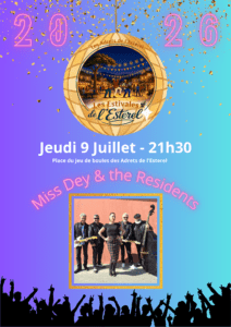09/07/2026 – Concert « gratuit » Miss Dey & The Residents