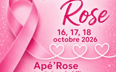 16, 17 et 18/10/2026 – Octobre Rose arrive aux Adrets-de-l&rsquo;Estérel !