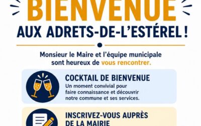 Nouveaux arrivants : bienvenue aux Adrets-de-l’Estérel !