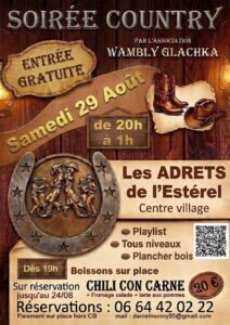 29/08/2026 – Soirée country