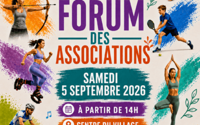 Forum des Associations 2026 : les inscriptions sont ouvertes